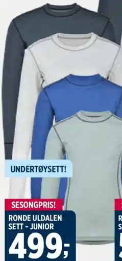 Sport 1 RONDE ULDALEN SETT - JUNIOR tilbud