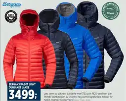 Sport 1 Bergans bergans rabot light dunjakke jakke tilbud