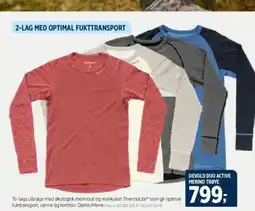 Sport 1 Devold duo active merino trøye tilbud