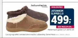 Sport 1 Jotunheim slipper 2.0 tilbud