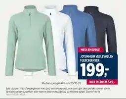 Sport 1 Jotunheim veslevollen fleecegenser tilbud