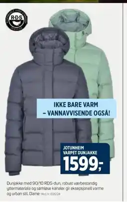 Sport 1 JOTUNHEIM VARPET DUNJAKKE tilbud