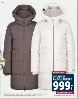 Sport 1 Jotunheim rauddalen kåpe tilbud