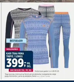 Sport 1 Kari traa mina trøye / longs tilbud