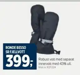 Sport 1 Ronde besso sr fjellvott tilbud