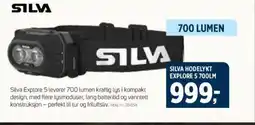 Sport 1 Silva hodelykt explore 5 700lm tilbud