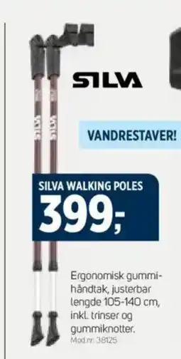 Sport 1 Silva walking poles tilbud