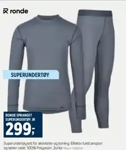Sport 1 Ronde sprange superundertøy jr t tilbud