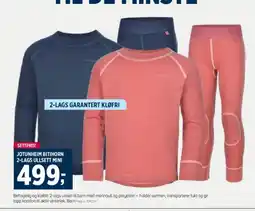 Sport 1 Jotunheim bitihorn 2-lags ullsett mini tilbud