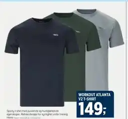Sport 1 Workout atlanta v2 t-shirt tilbud