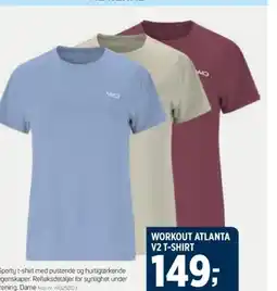 Sport 1 Workout atlanta v2 t-shirt tilbud