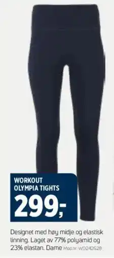 Sport 1 Workout olympia tights tilbud