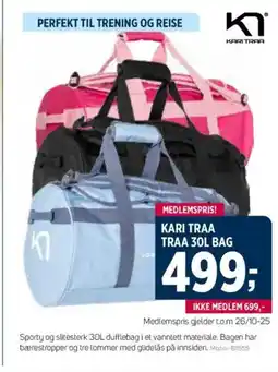 Sport 1 Kari traa traa 30l bag tilbud