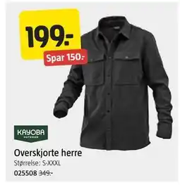 Jula Overskjorte herre, NOK 199 tilbud