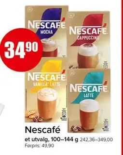 Spar Nescafé, NOK 34.9 tilbud