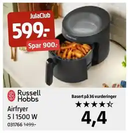Jula Airfryer 5 l 1500 W, Medlemspris tilbud