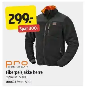Jula Fiberpelsjakke herre, NOK 299 tilbud