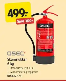 Jula Skumslukker 6 kg, NOK 499 tilbud