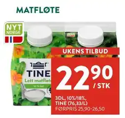 Jacobs MATFLØTE, NOK 22.9 tilbud