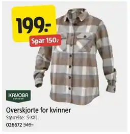 Jula Overskjorte for kvinner, NOK 199 tilbud