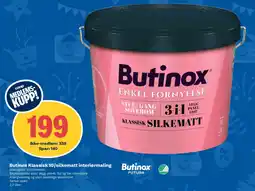Coop Obs Butinox klassisk 10/silkematt interiørmaling tilbud