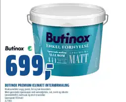 Coop Obs Butinox premium 03/matt interiørmaling tilbud