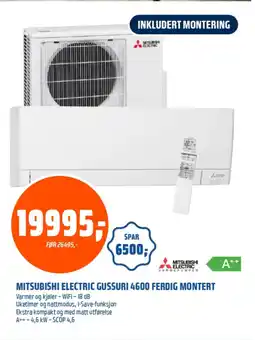 Coop Obs Mitsubishi electric varmepumper tilbud