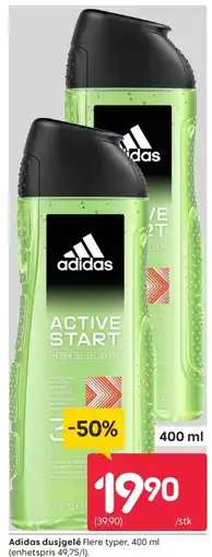 Rusta Adidas dusjgelé tilbud