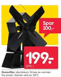 Rusta Ovnsvifte tilbud