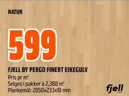 Coop Obs FJELL by pergo finert eikegulv tilbud