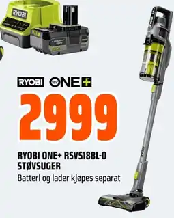 Coop Obs RYOBI One+ rsvs18bl-0 støvsuger tilbud