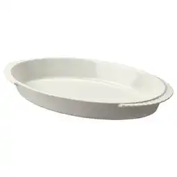 IKEA HÖstagille Ovnsform, offwhite, 54x30 cm tilbud