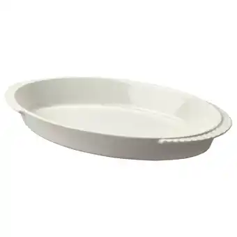 IKEA HÖstagille Ovnsform, offwhite, 54x30 cm tilbud