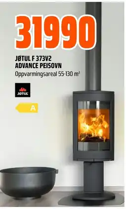 Coop Obs Jøtul f 373v2 advance peisovn tilbud