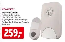 jem & fix DØRKLOKKE, NOK 259 tilbud