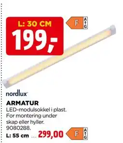 jem & fix ARMATUR, NOK 199 tilbud