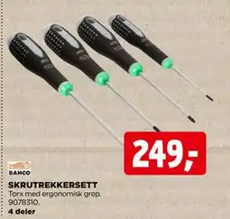 jem & fix SKRUTREKKERSETT, NOK 249 tilbud