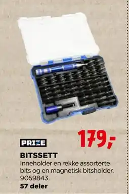 jem & fix BITSSETT, NOK 179 tilbud