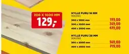 jem & fix HYLLE FURU 18 MM tilbud