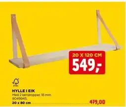 jem & fix HYLLE I EIK, NOK 549 tilbud