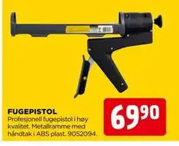 jem & fix FUGEPISTOL, NOK 69.9 tilbud