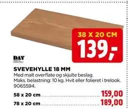 jem & fix SVEVEHYLLE 18 MM, NOK 139 tilbud