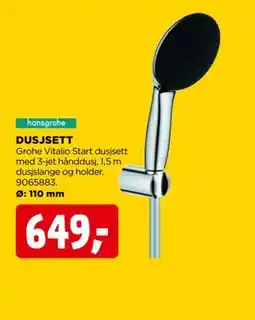 jem & fix DUSJSETT, NOK 649 tilbud