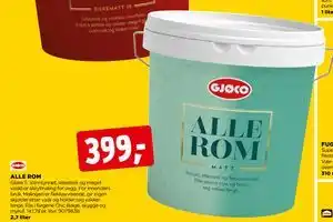 jem & fix ALLE ROM, NOK 399 tilbud