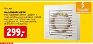 jem & fix BADEROMSVIFTE, NOK 299 tilbud