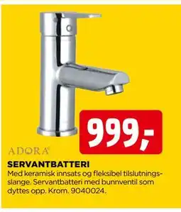 jem & fix SERVANTBATTERI, NOK 999 tilbud