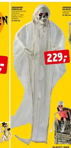 jem & fix HENGENDE SPØKELSE, NOK 229 tilbud