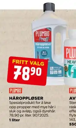 jem & fix HÅROPPLØSER, NOK 78.9 tilbud