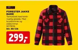jem & fix FORESTER JAKKE BARN, NOK 299 tilbud