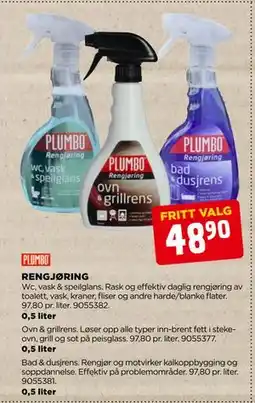 jem & fix RENGJØRING, NOK 48.9 tilbud